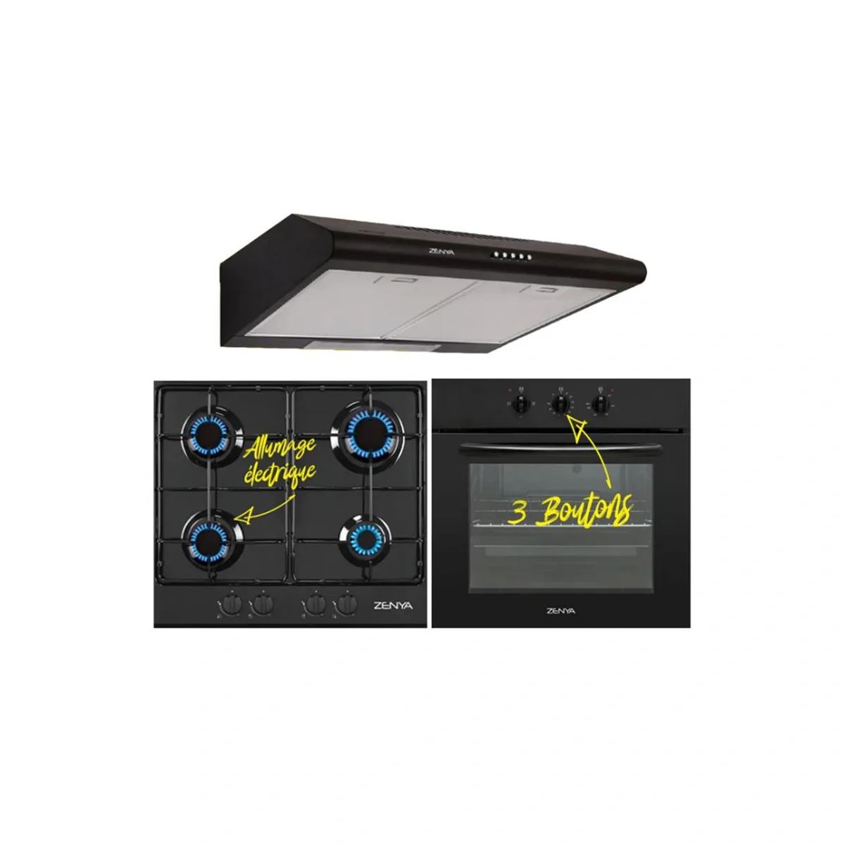 HOTTE ZENYA S7501S 60CM